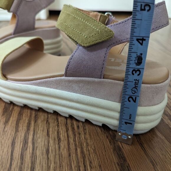 Sorel Cameron flatform platform color block sandals - Picture 8 of 11